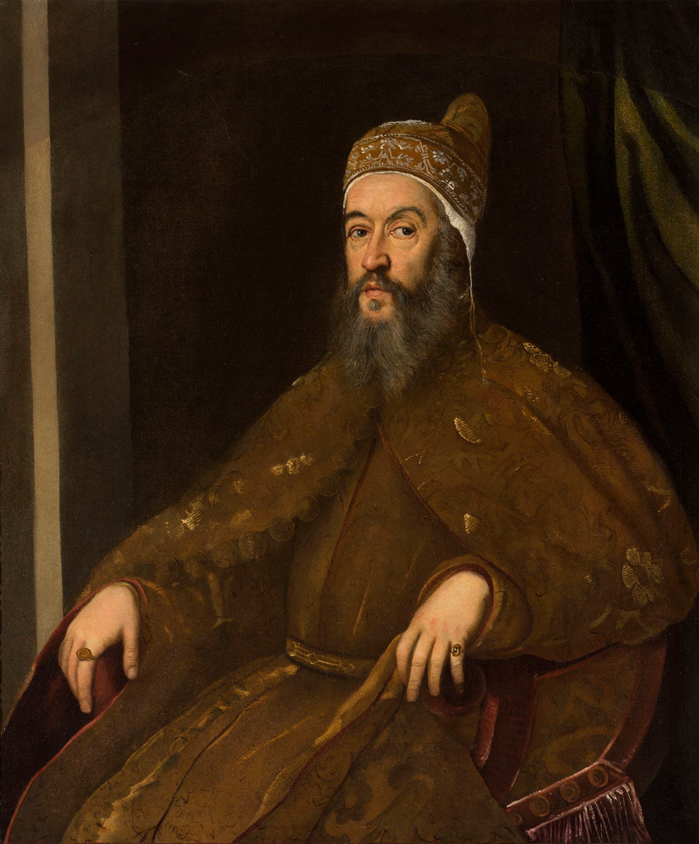 Portrait du Doge Alvise Mocenigo - Jacopo Tintoretto