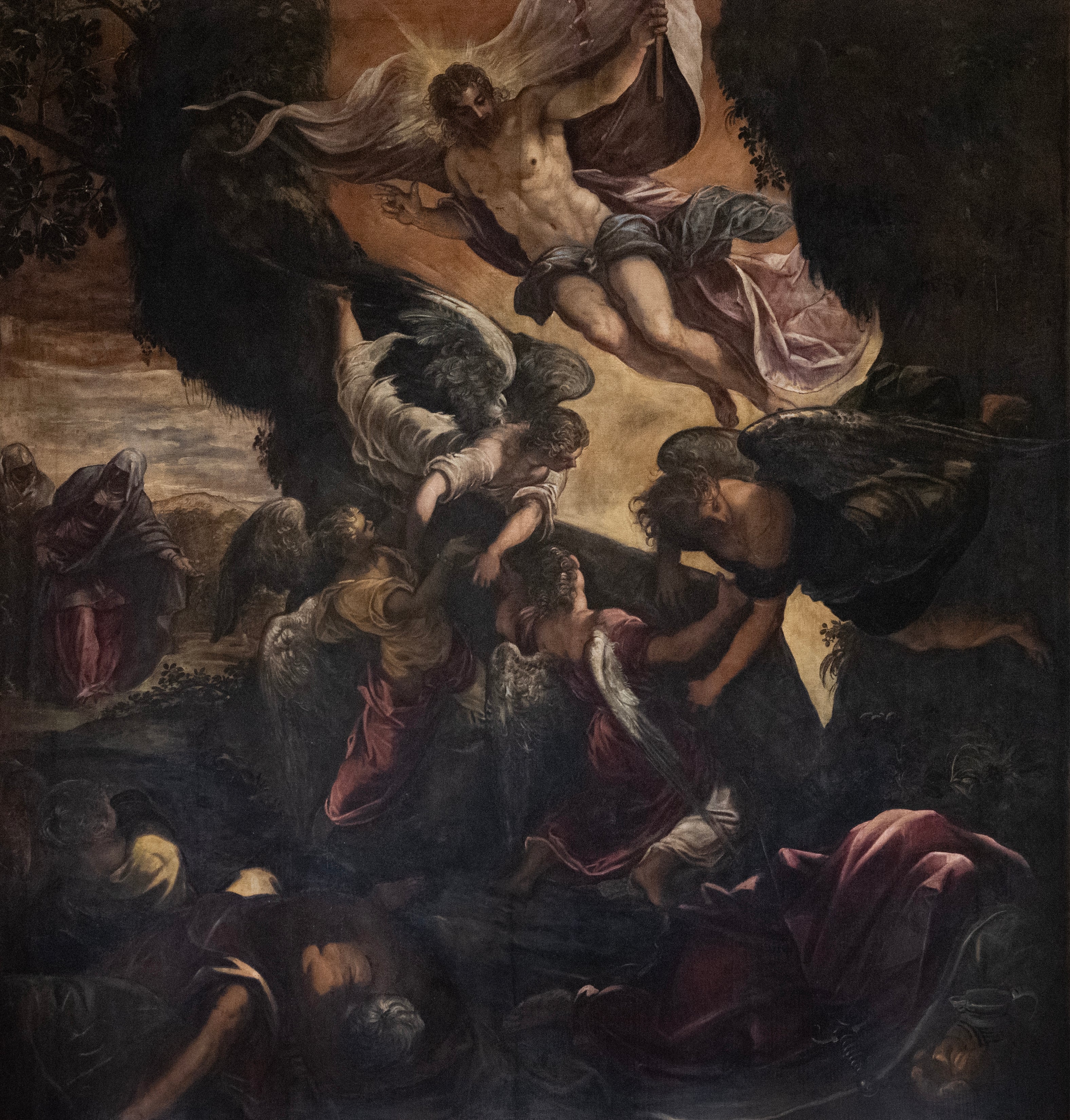La résurrection du Christ - Jacopo Tintoretto
