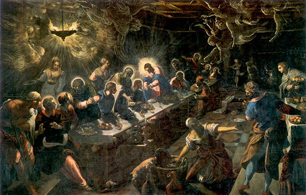 La Cène - Jacopo Tintoretto