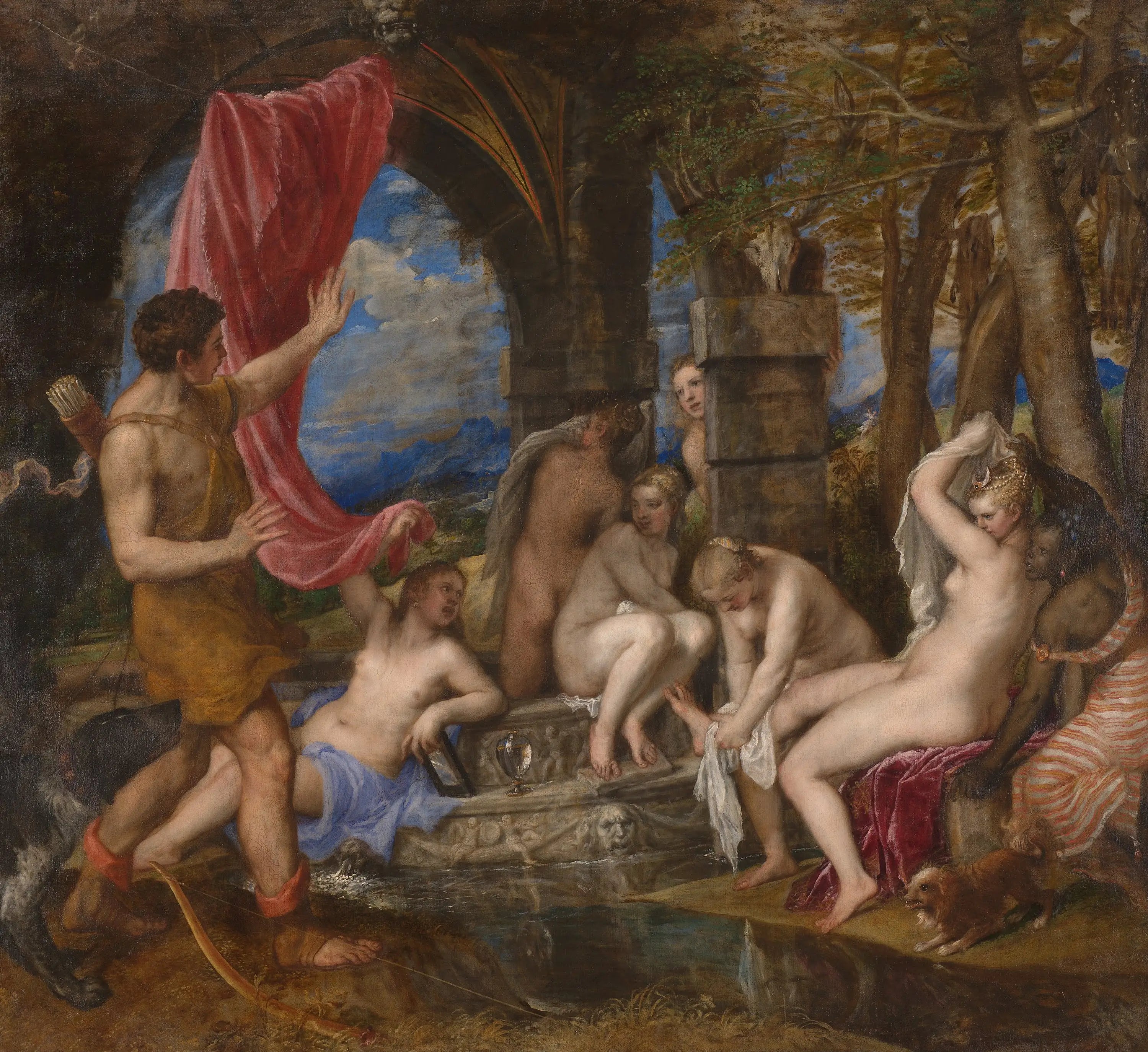 Diane et Actéon - Titian - Alpha Reproduction