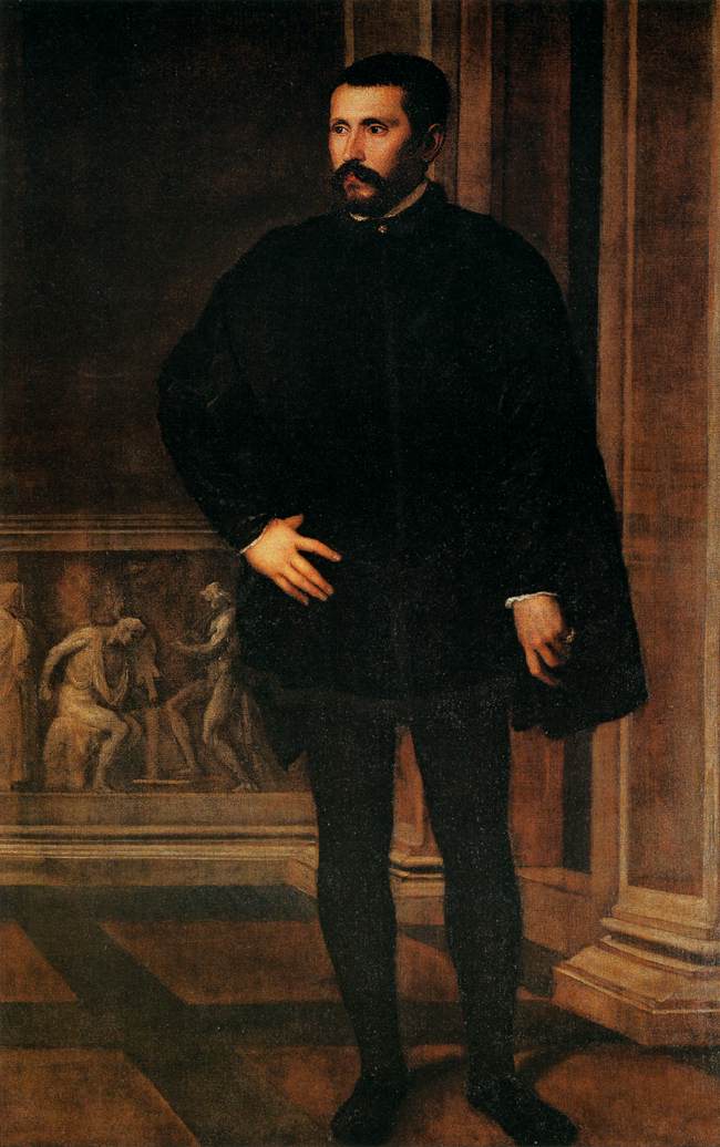 Portrait d'un membre de la maison Minerbetti - Titian