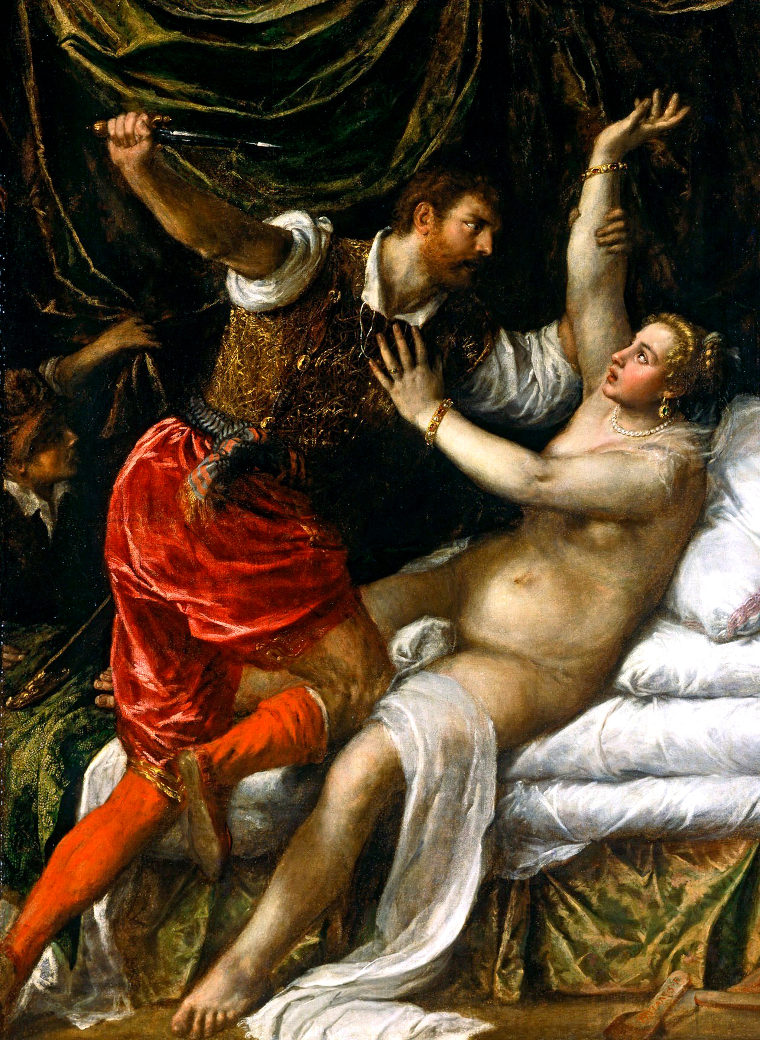 Tarquin et Lucrèce - Titian