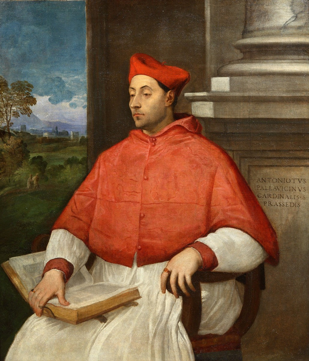 Portrait du cardinal Antonio Pallavicini - Titian