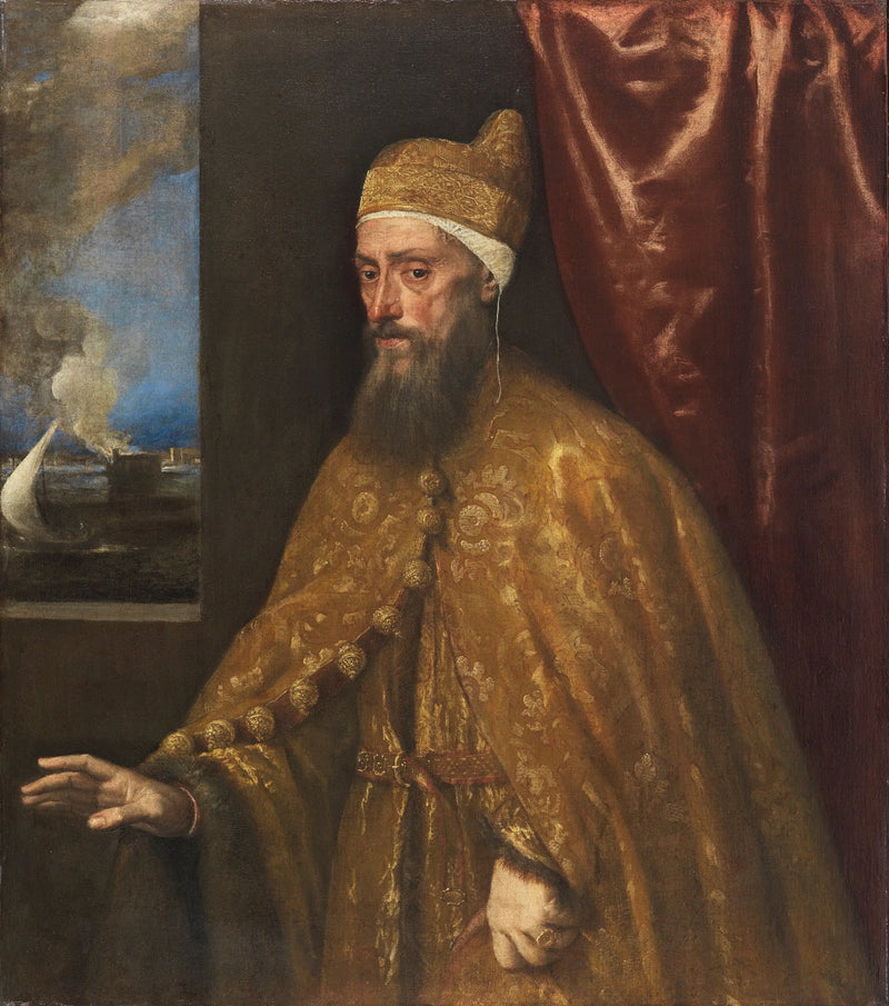 Портрет дожа Франческо Вениер - Тициан