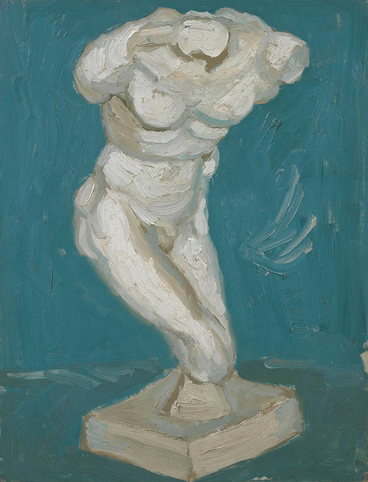 Reproduction du tableau « Torse d'homme - Vincent van Gogh » par Alpha Reproduction en peinture à l’huile