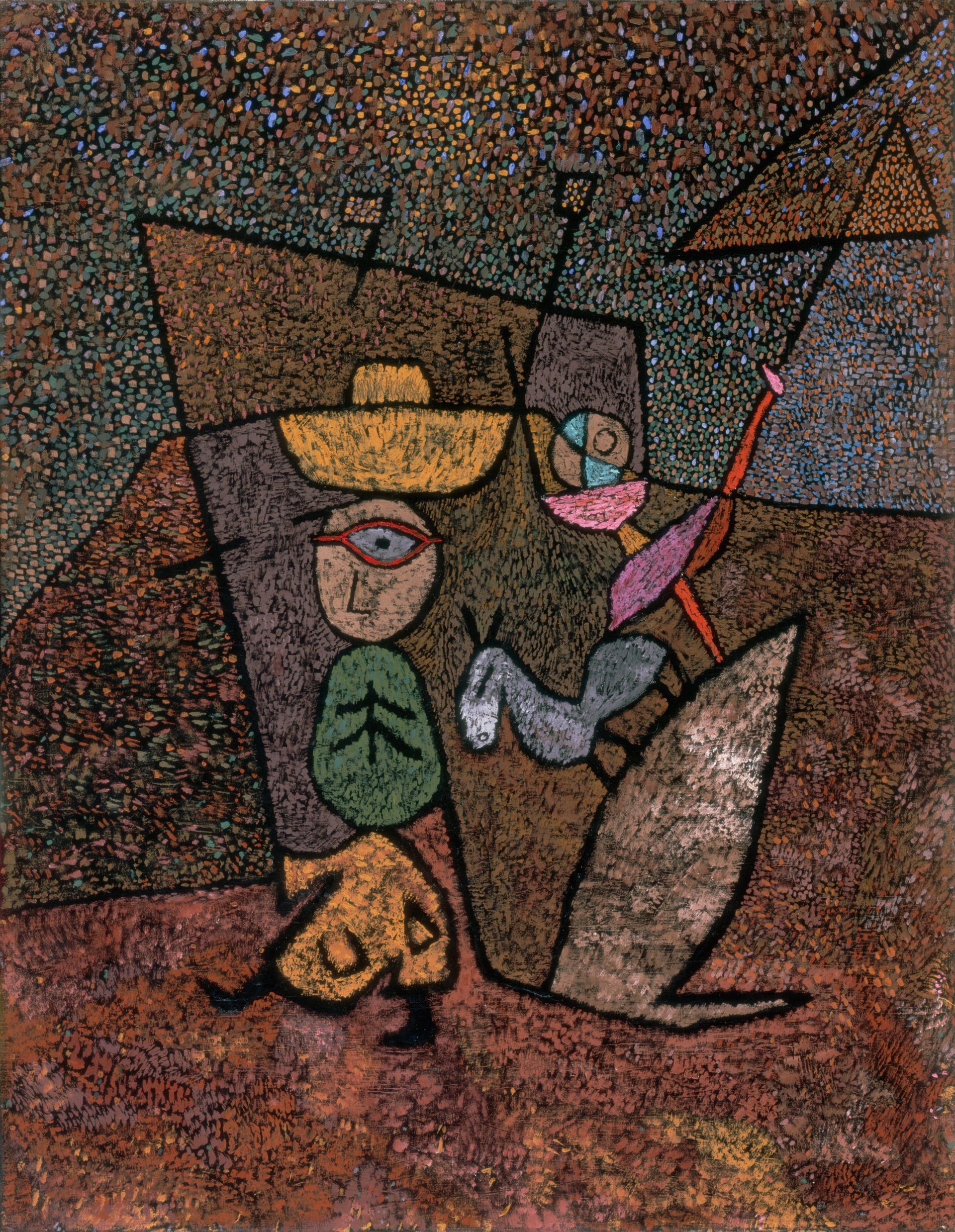 Traveling Circus — Paul Klee