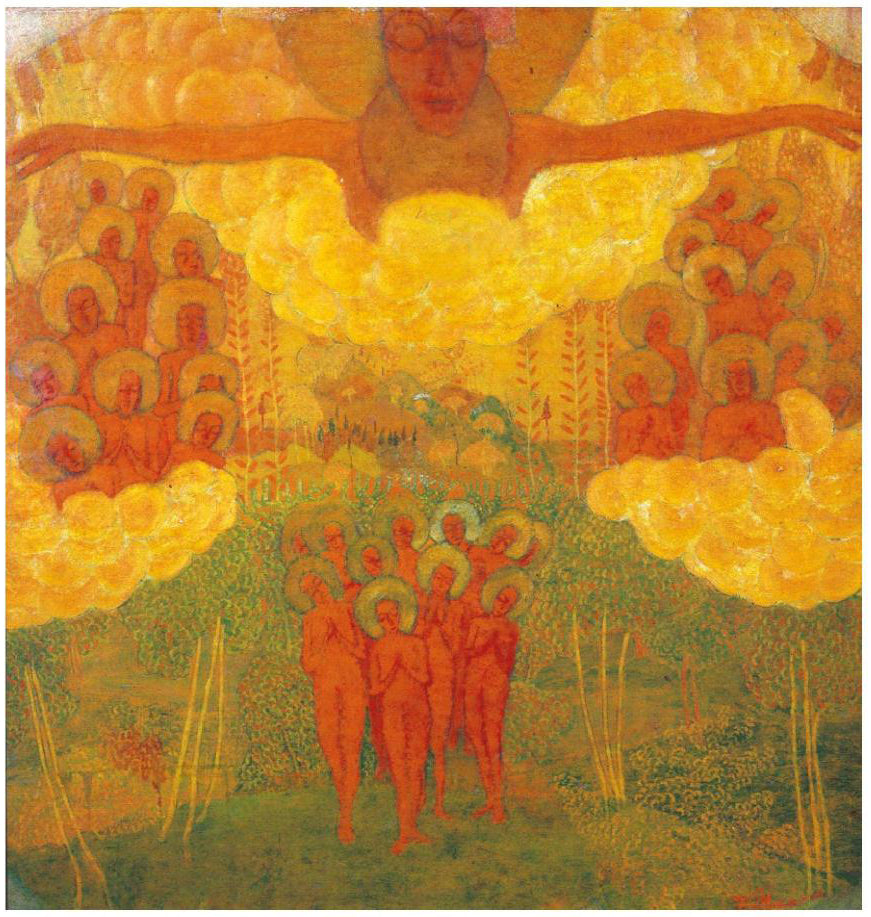 Triomphe du ciel - Kazimir Malevich