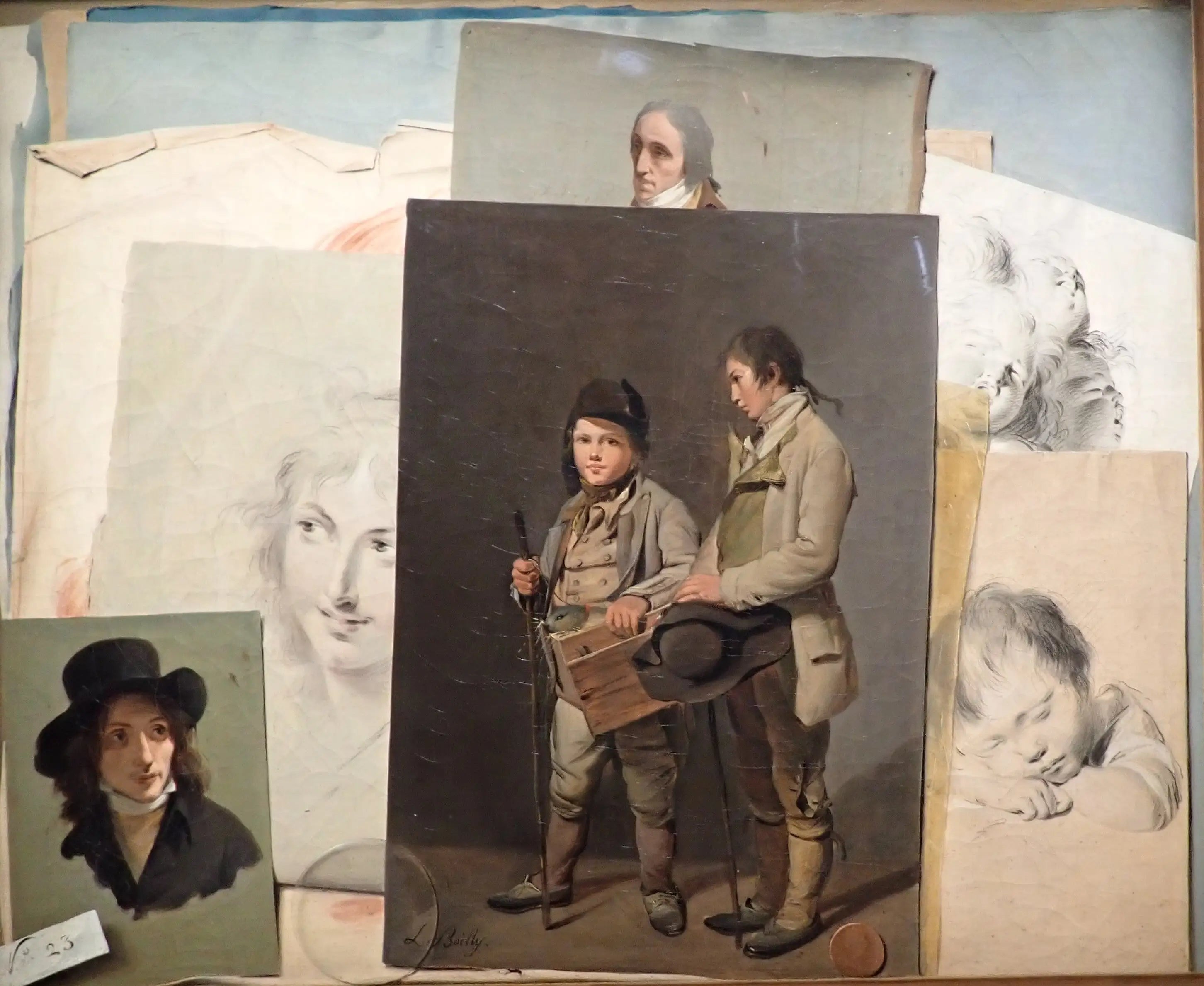 Nature morte en trompe-l’œil - Louis-Léopold Boilly - Alpha Reproduction