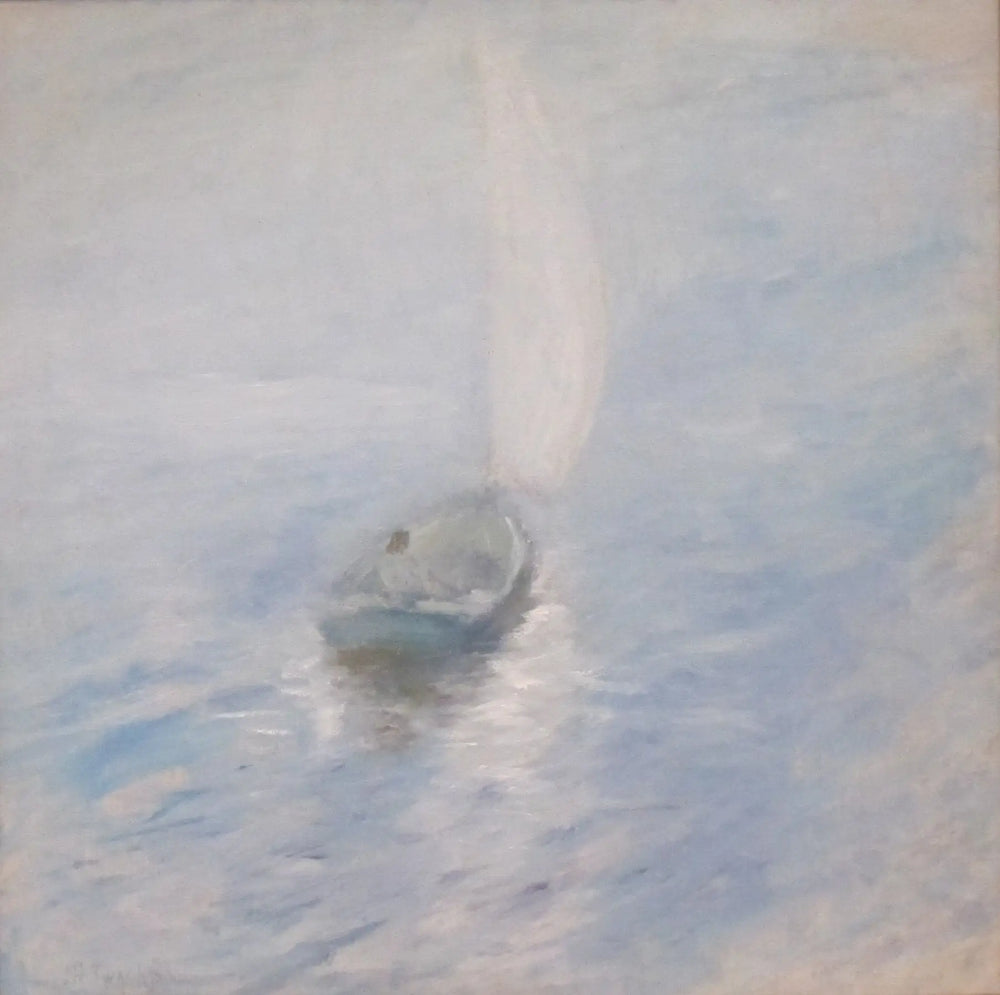 Naviguer dans la brume - John Henry Twachtman - Alpha Reproduction