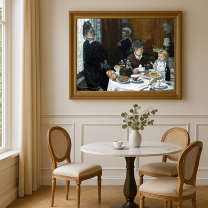 🍽️ Обед – Клод Моне (1868–1869)