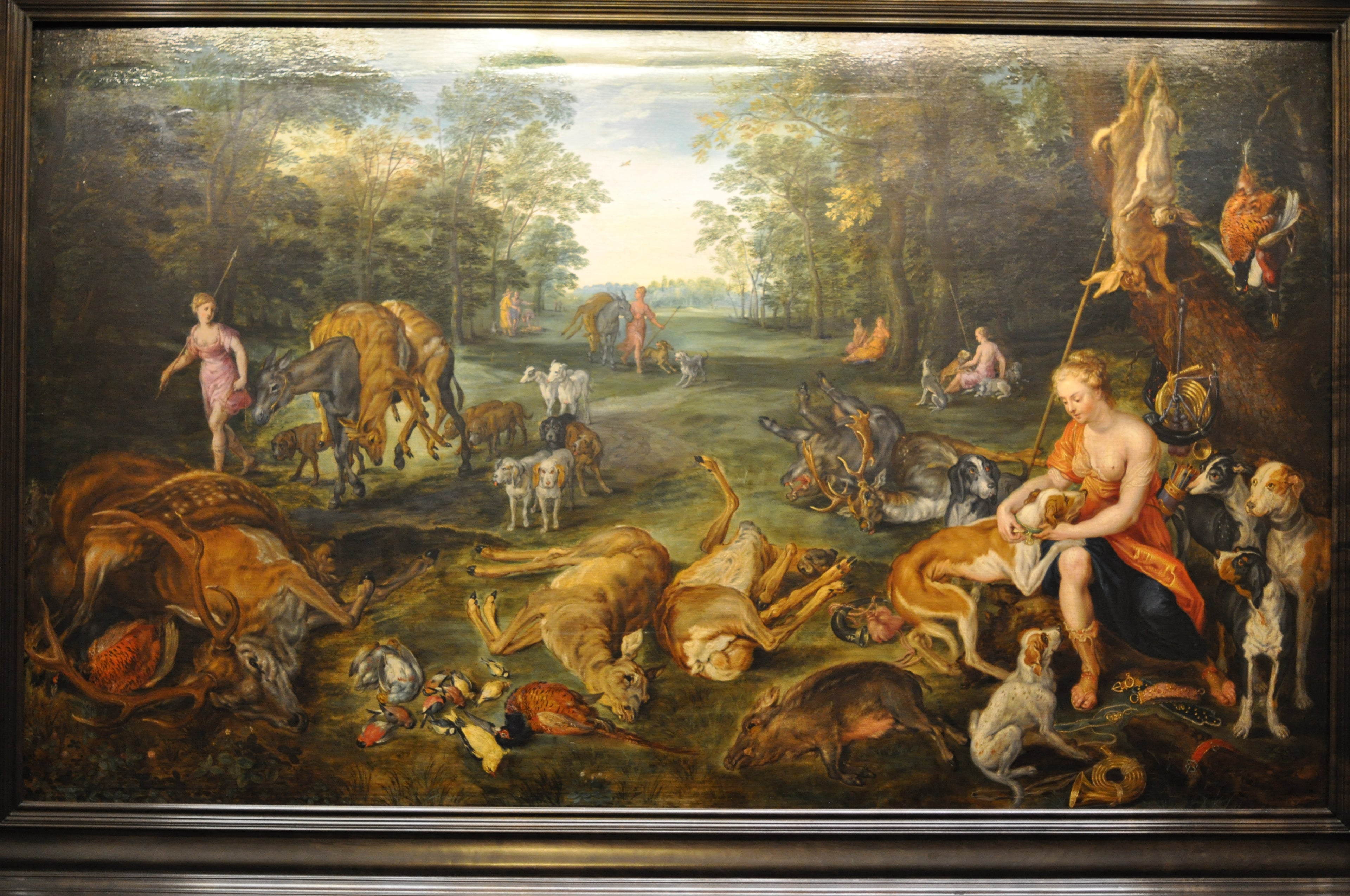 Diane à la chasse - Jan Brueghel le Jeune