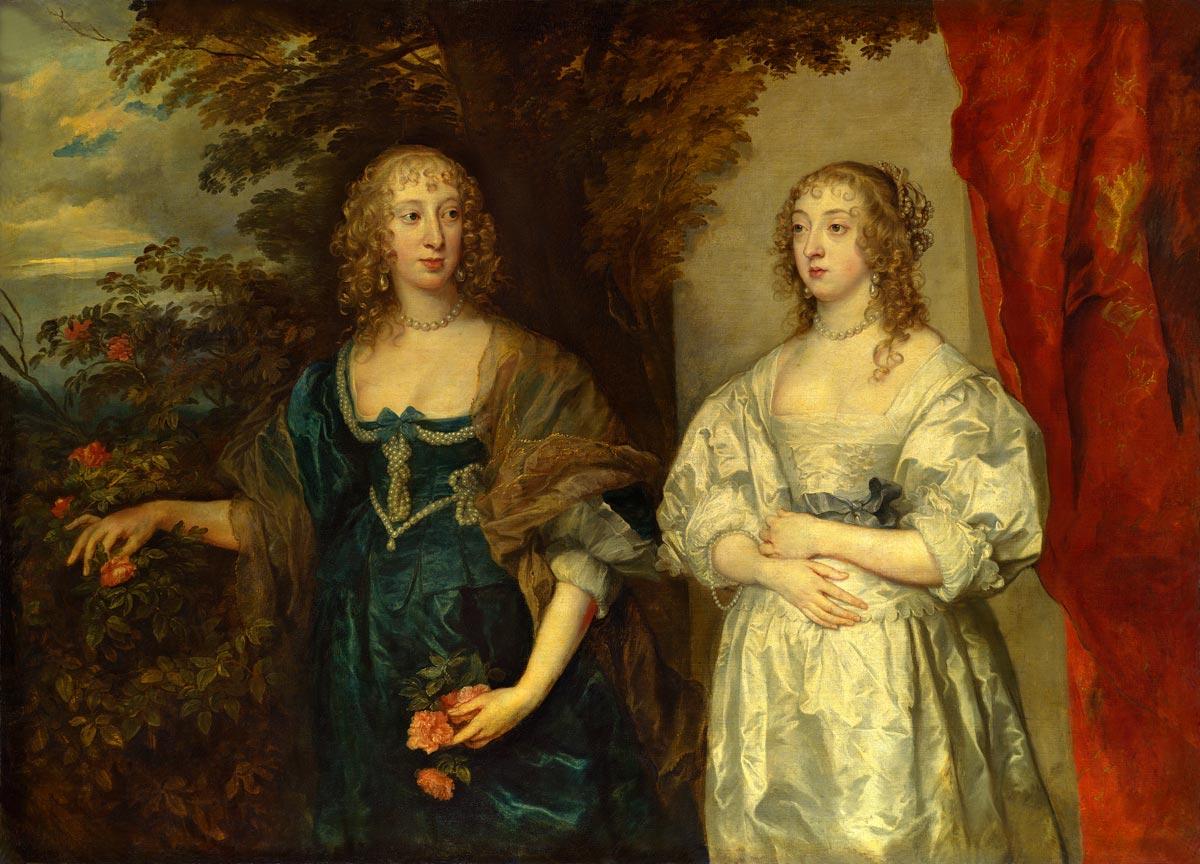Portrait de Lady d'Aubigny et de la comtesse Portland - Antoine van Dyck