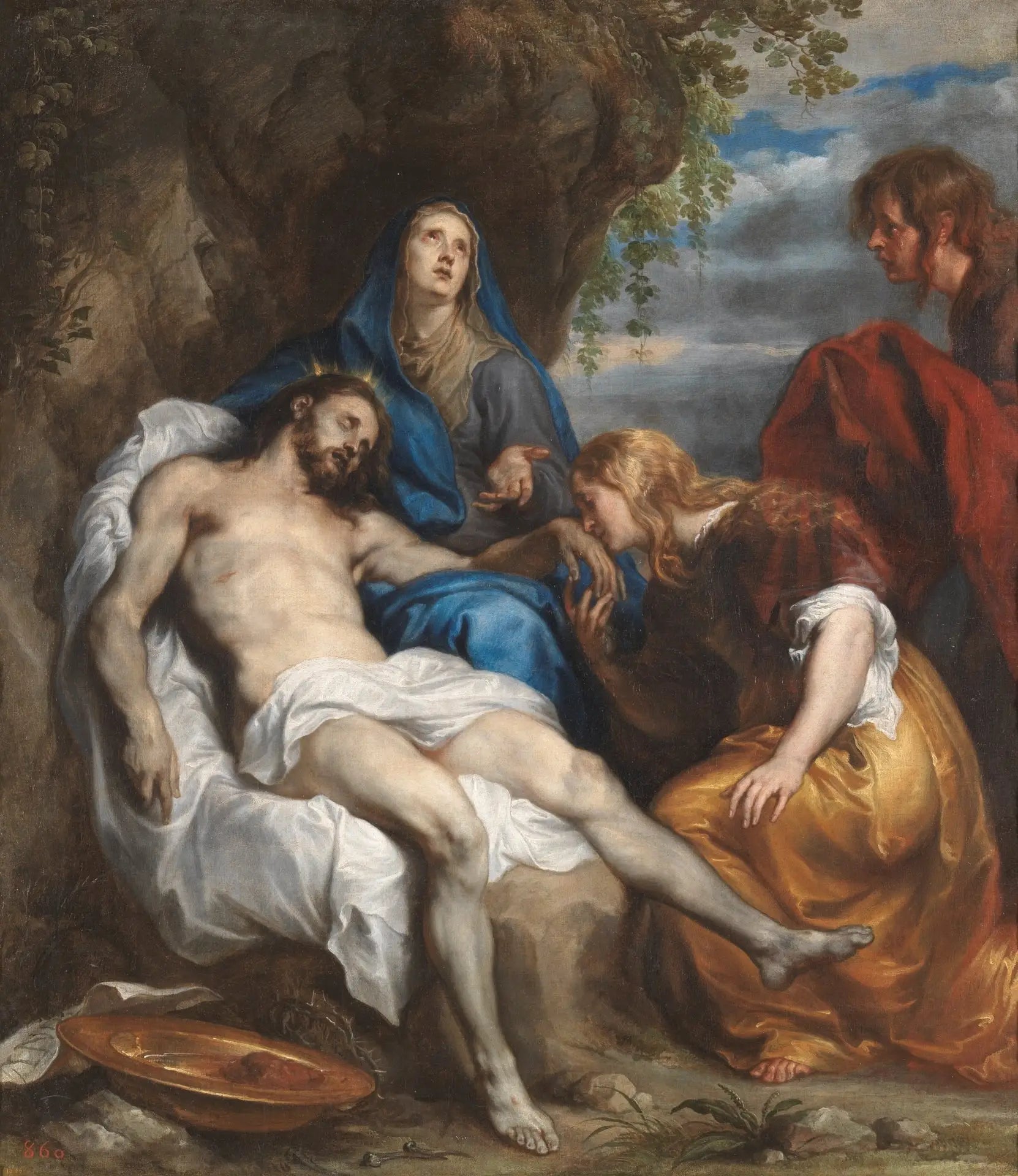 La Pietà - Antoine van Dyck - Alpha Reproduction