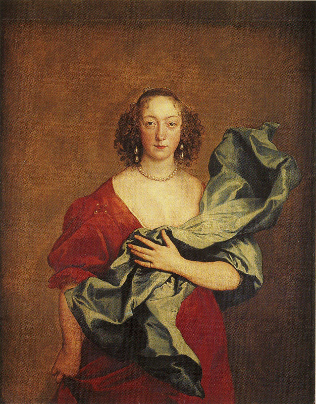 Elizabeth (née Brydges), comtesse de Castlehaven (1619-1678) - Antoine van Dyck