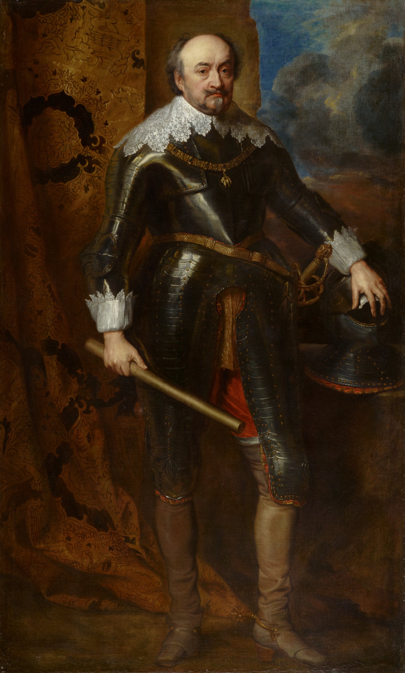 Portrait de Johann VIII, comte de Nassau-Siegen - Antoine van Dyck
