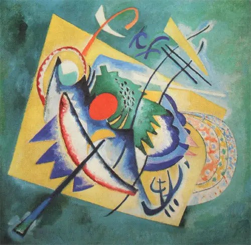 Красное овало - Василий Кандинский