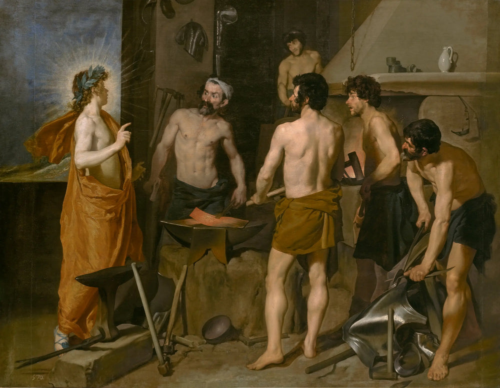 La Forge de Vulcain - Diego Velázquez - Alpha Reproduction