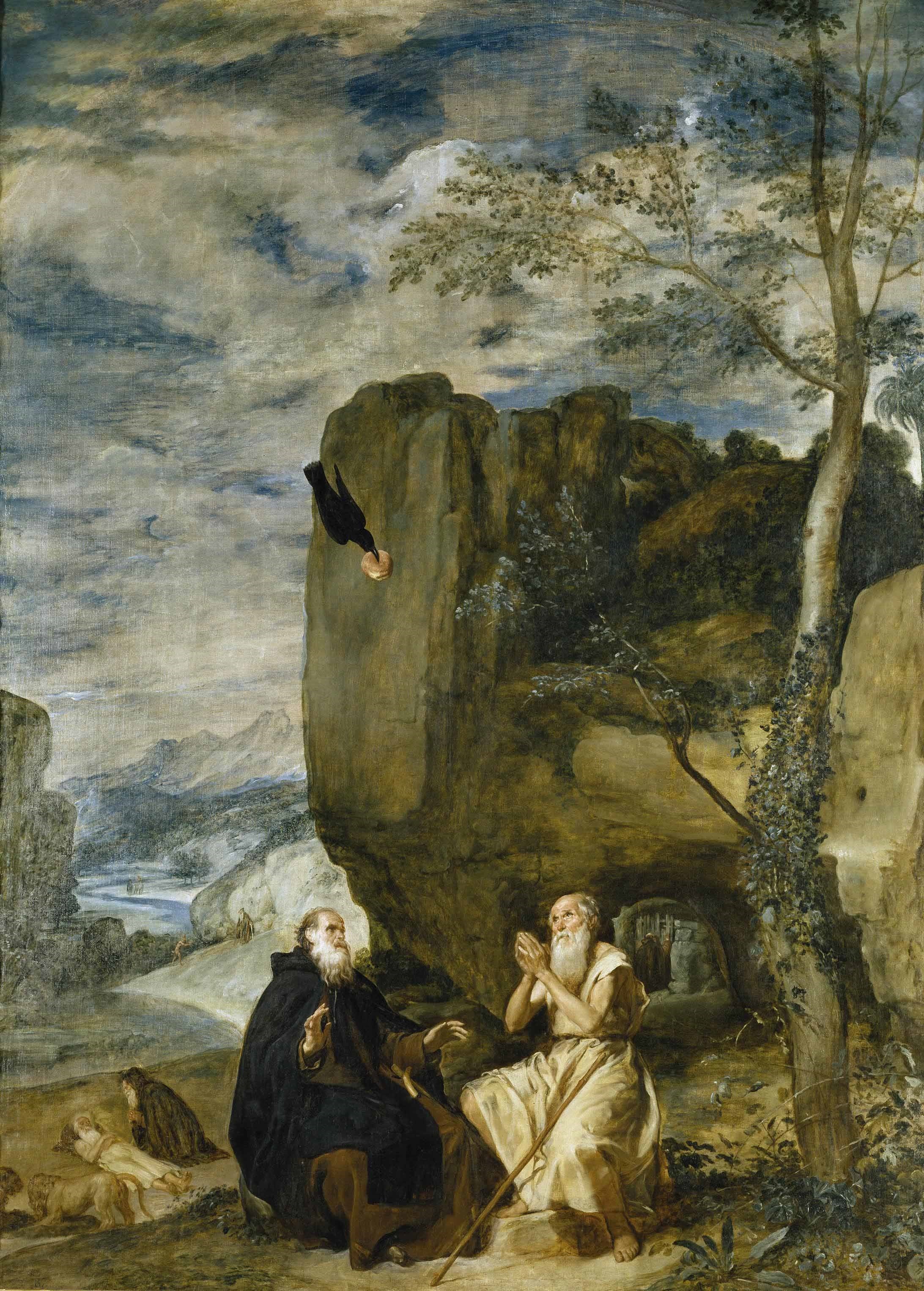 Saint Antoine Abbé et saint Paul, premier ermite - Diego Velázquez