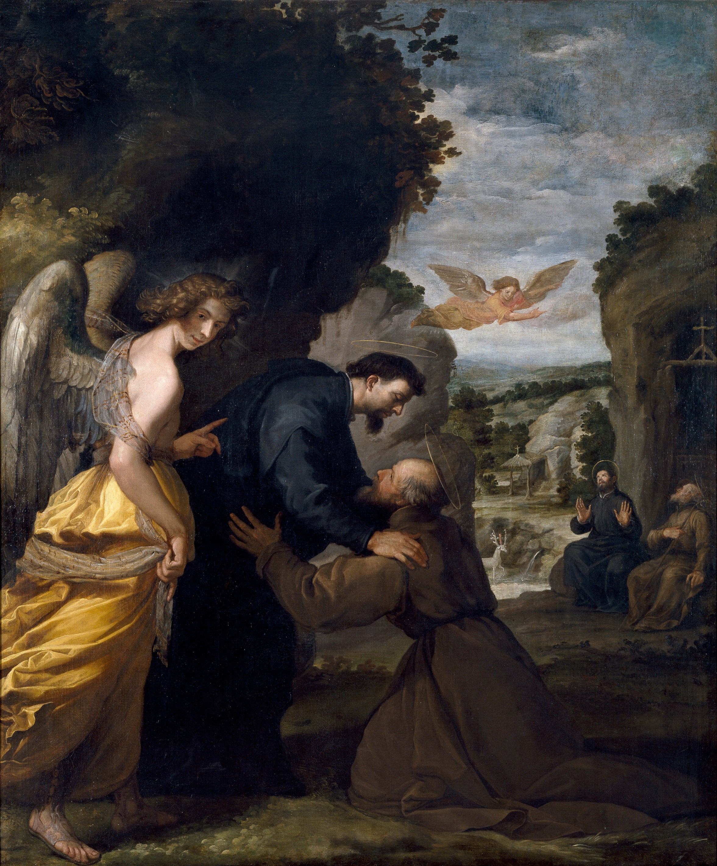 Encuentro de San Juan de Mata y San Félix de Valois - Vincenzo Carducci