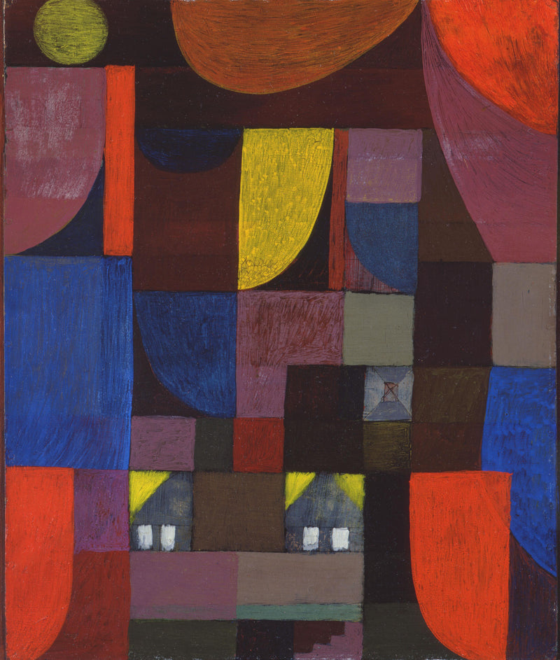 Villas for Marionettes (Villen für Marionetten) - Paul Klee