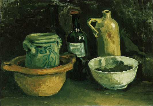 Reproduction du tableau « Nature morte - Vincent van Gogh » par Alpha Reproduction en peinture à l’huile