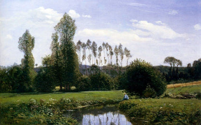 Вид на Руэль – Клод Моне (около 1858–1859)