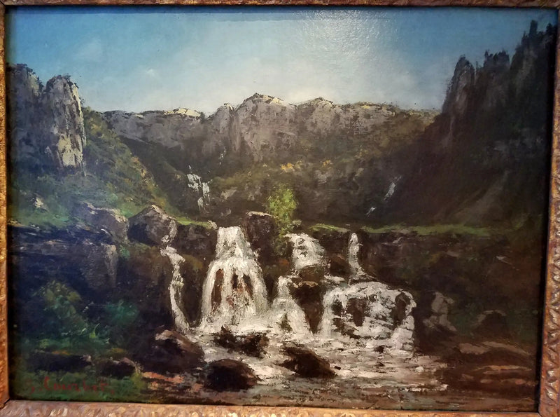 Каскад Орнан - Гюстав Курбе