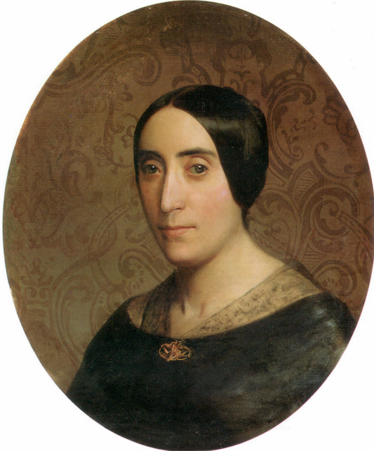 Reproduction du tableau « Portrait d'Amélina Dufaud, épouse Bouguereau, tante de l'artiste - Bouguereau » par Alpha Reproduction en peinture à l’huile