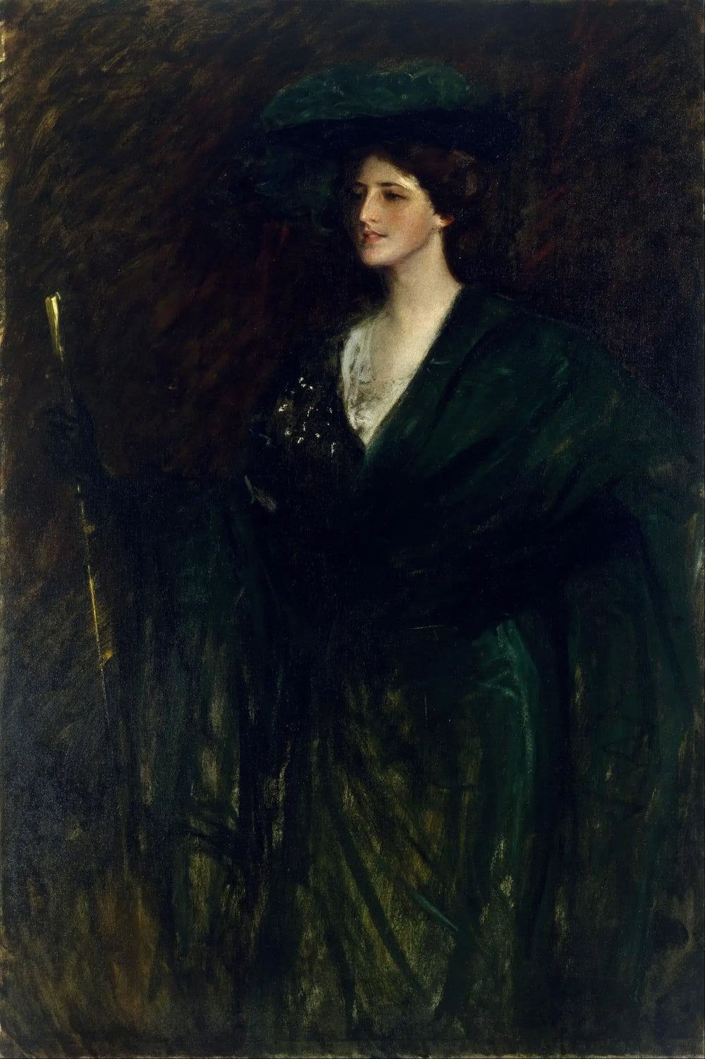 La Dame d’Émeraude - William Merritt Chase - Alpha Reproduction