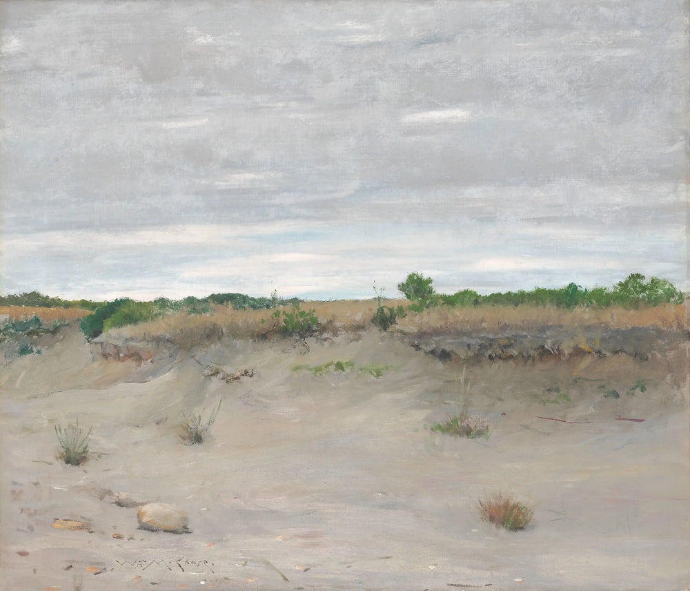 Sables balayés par le vent - William Merritt Chase - Alpha Reproduction
