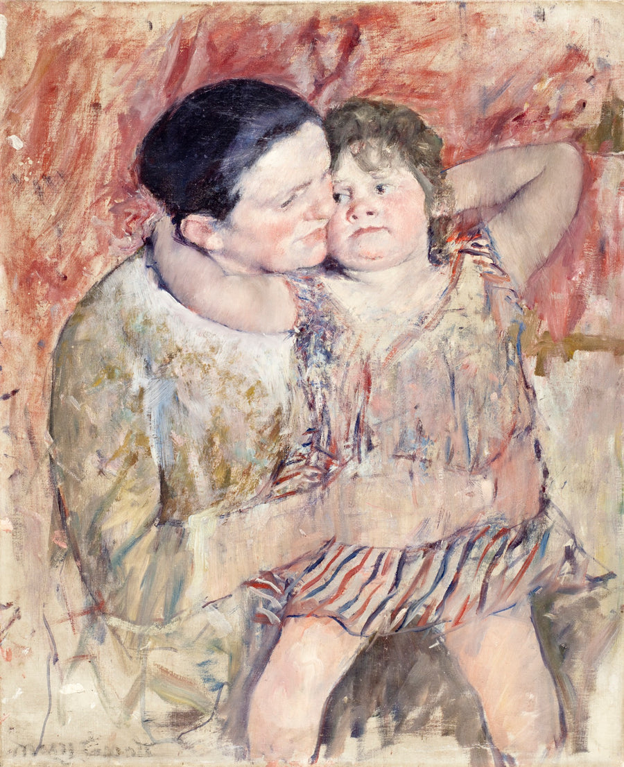 Femme et enfant (LACMA) - Mary Cassatt