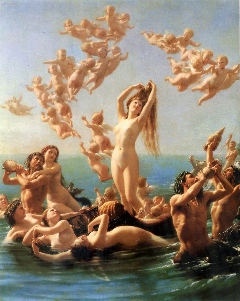Naissance de Vénus. - Fritz Zuber-Buhler