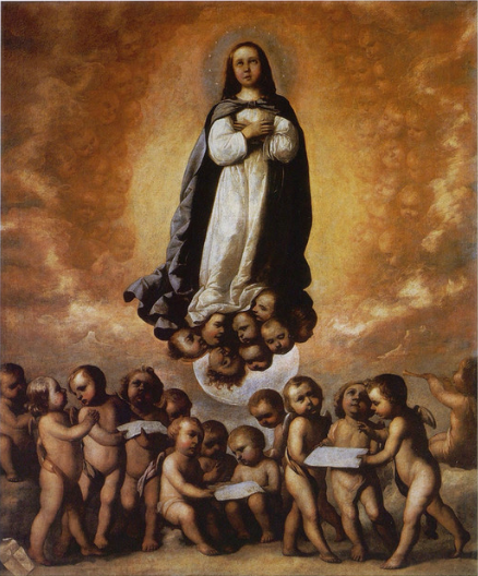L'Immaculée Conception en tant qu'enfant - Francisco de Zurbarán