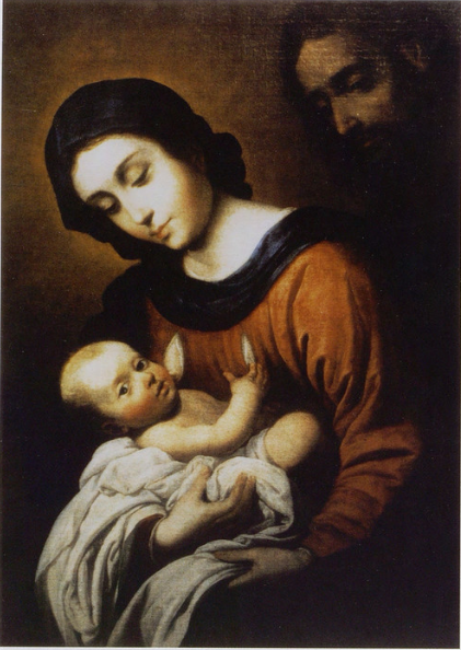 La Sainte Famille - Francisco de Zurbarán