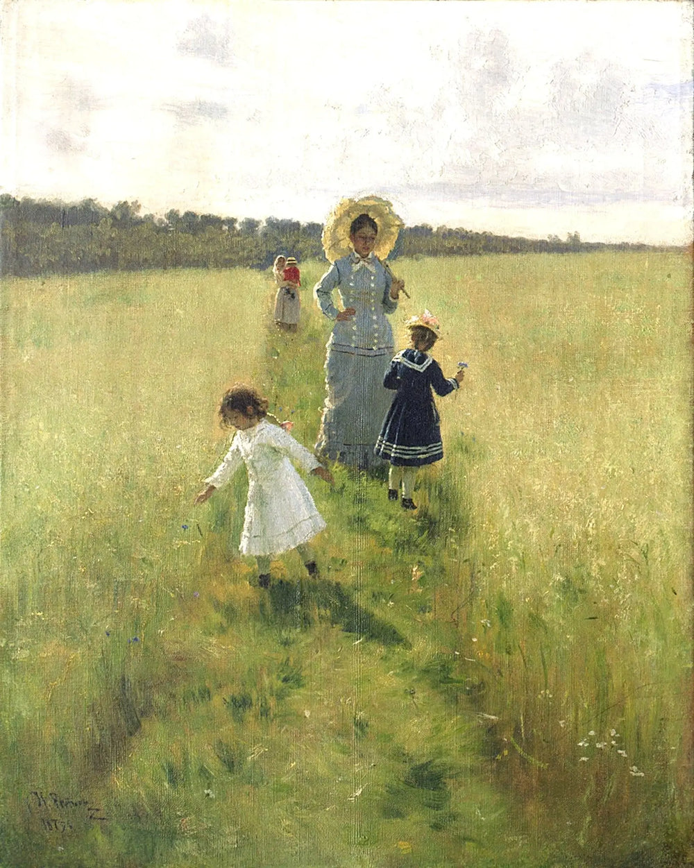 À la frontière - Ilya Repin - Alpha Reproduction