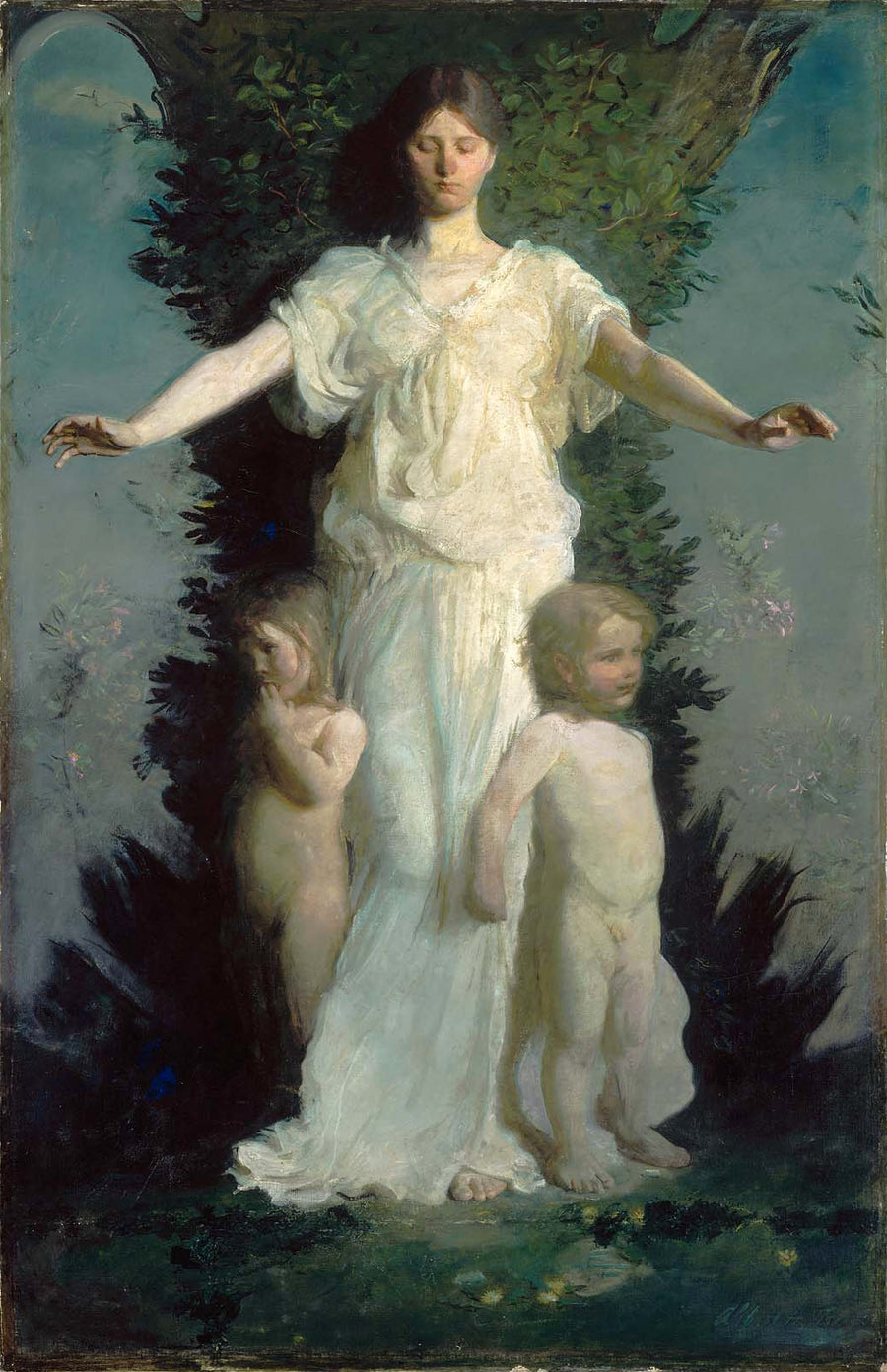 Caritas, 1895 - Abbott Handerson Thayer