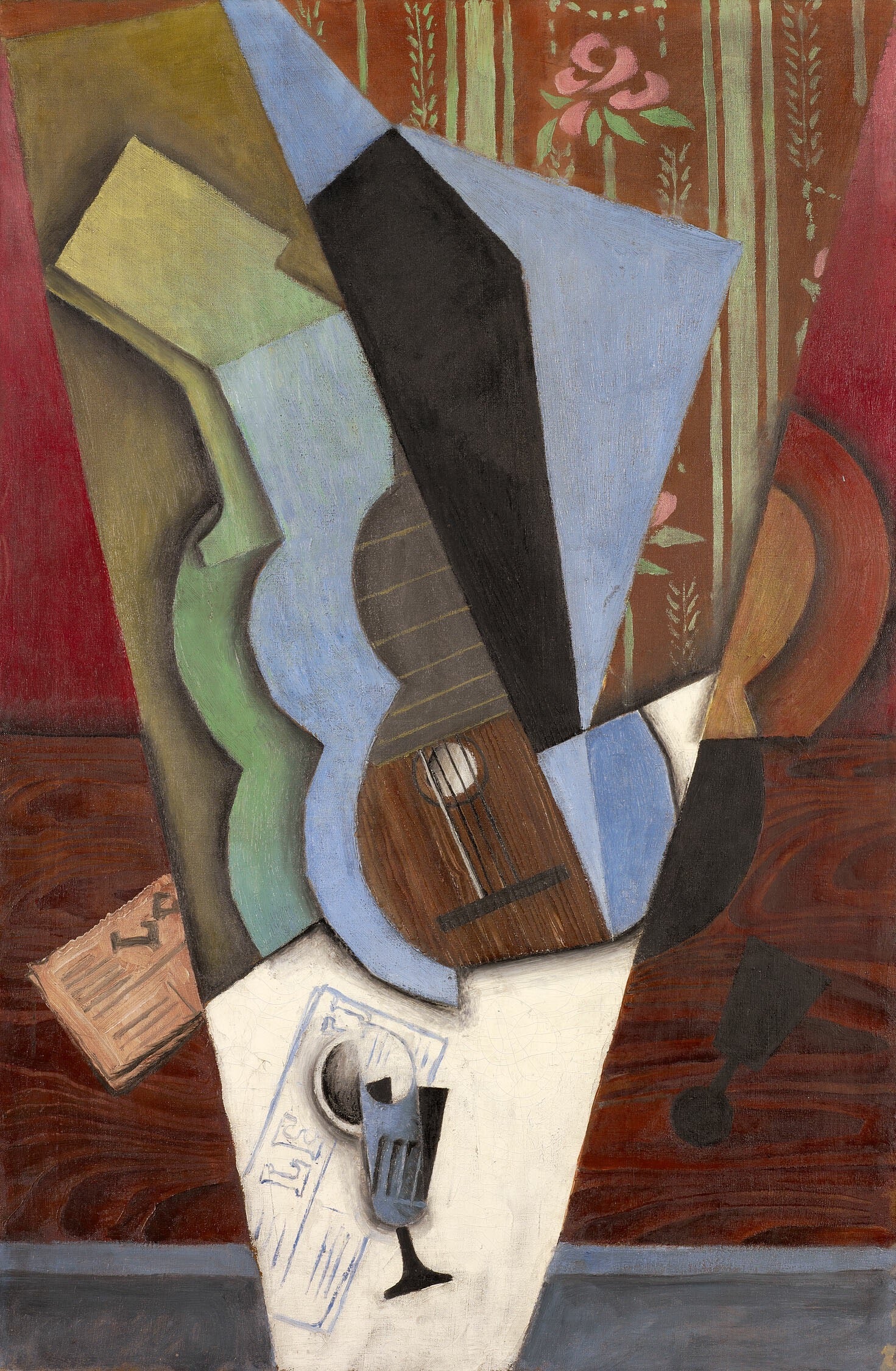 Abstraction (Guitare et Verre) - Juan Gris - Alpha Reproduction