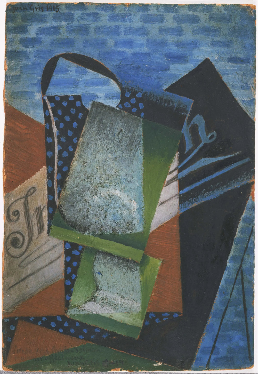 Abstraction - Juan Gris - Alpha Reproduction