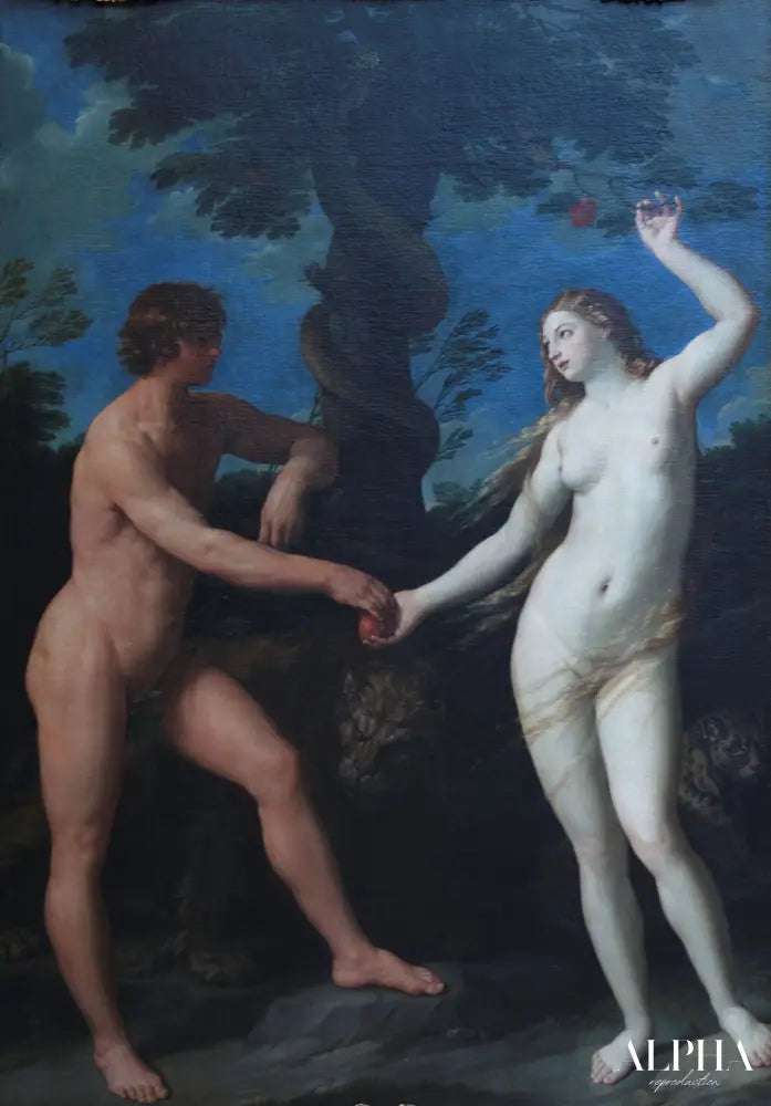 Adam et Ève - Guido Reni Reproductions de tableaux à la peinture à l’huile