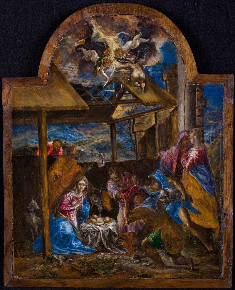 Богослужение, 1570 - Эль Греко