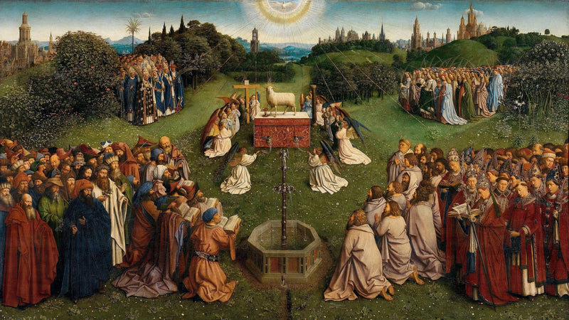 Мистический ягненок - Ян ван Эйк