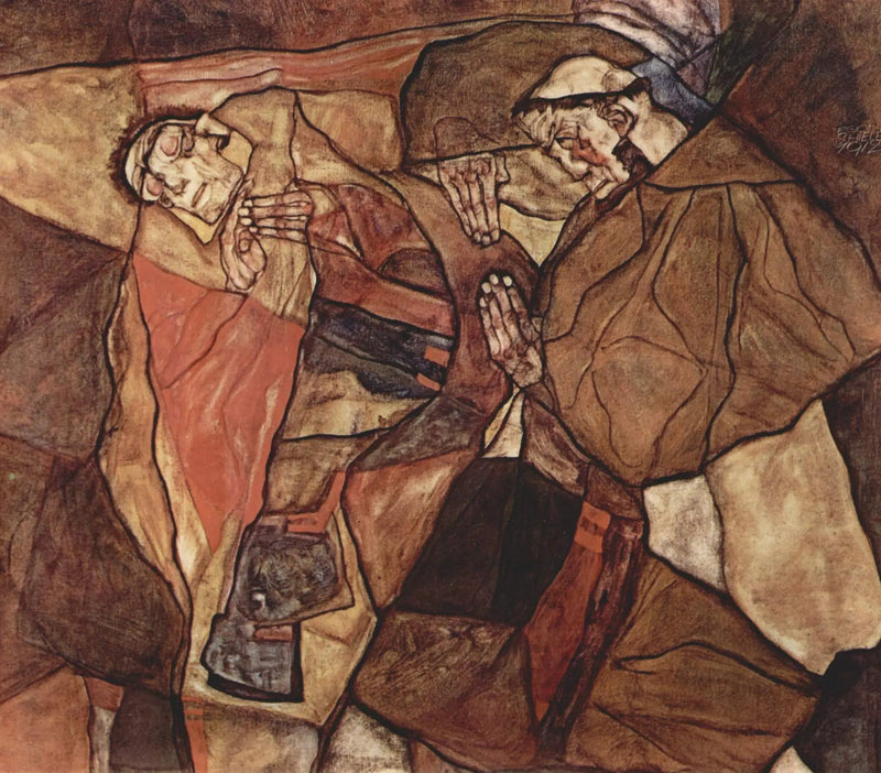 Агония (Борьба на Смерть) - Эгон Шиле
