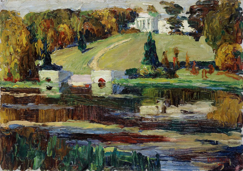 Ахтырка, осень - Василий Кандинский