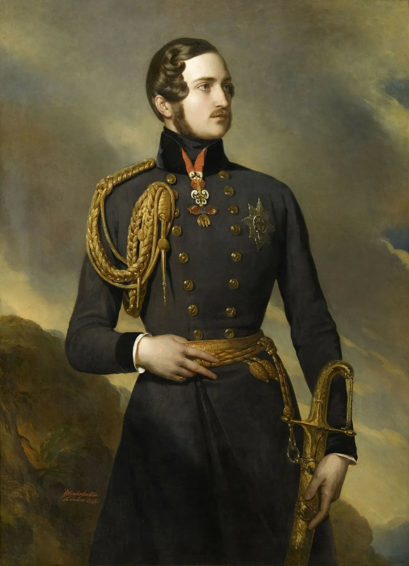 Альберт Саксен-Кобург-Гота, кронпринц (1819-1861) - Франц Ксавер Винтерхальтер
