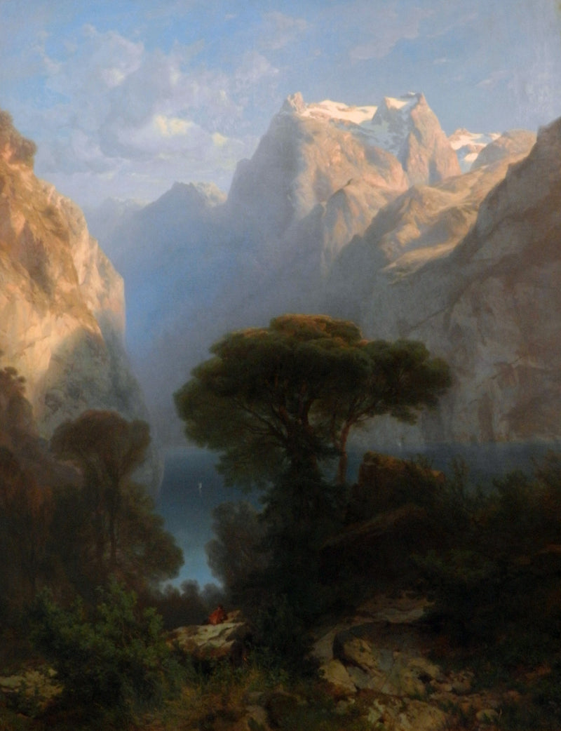 Le lac des Quatre-Cantons - Alexandre Calame