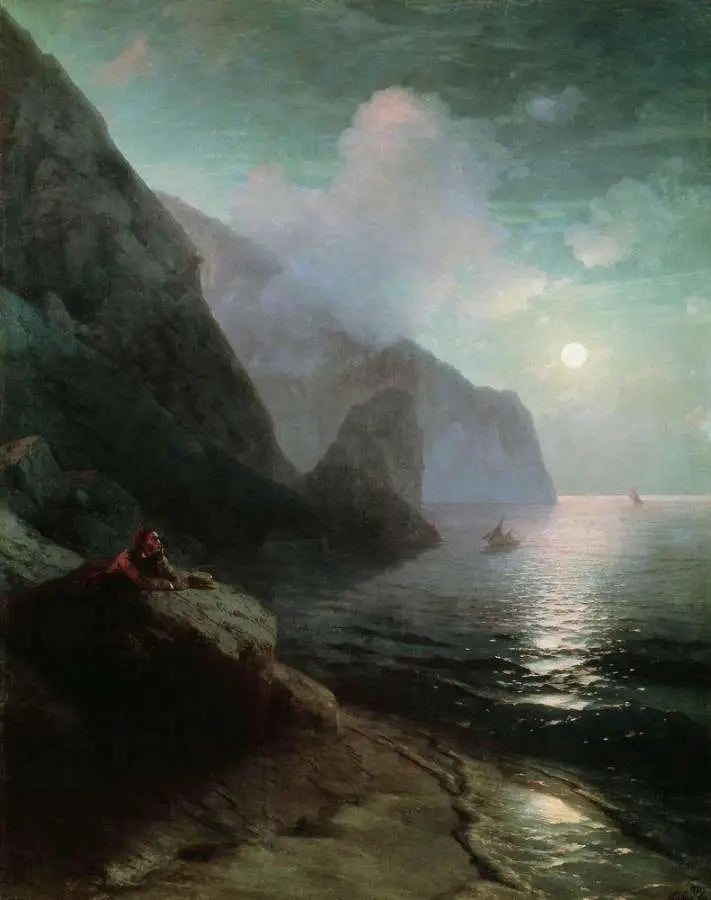Alexandre Pouchkine en Crimée - Ivan Aïvazovski - Alpha Reproduction
