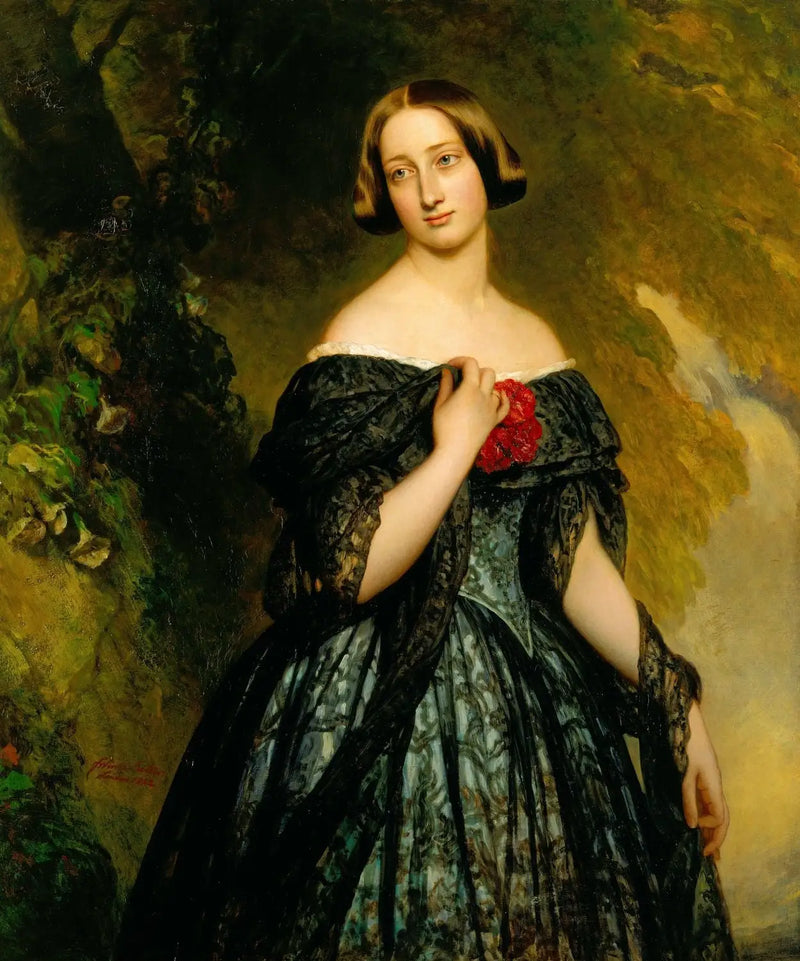 Александрина, герцогиня Саксен-Кобург-Гота (1820-1904) - Франц Ксавер Винтерхальтер
