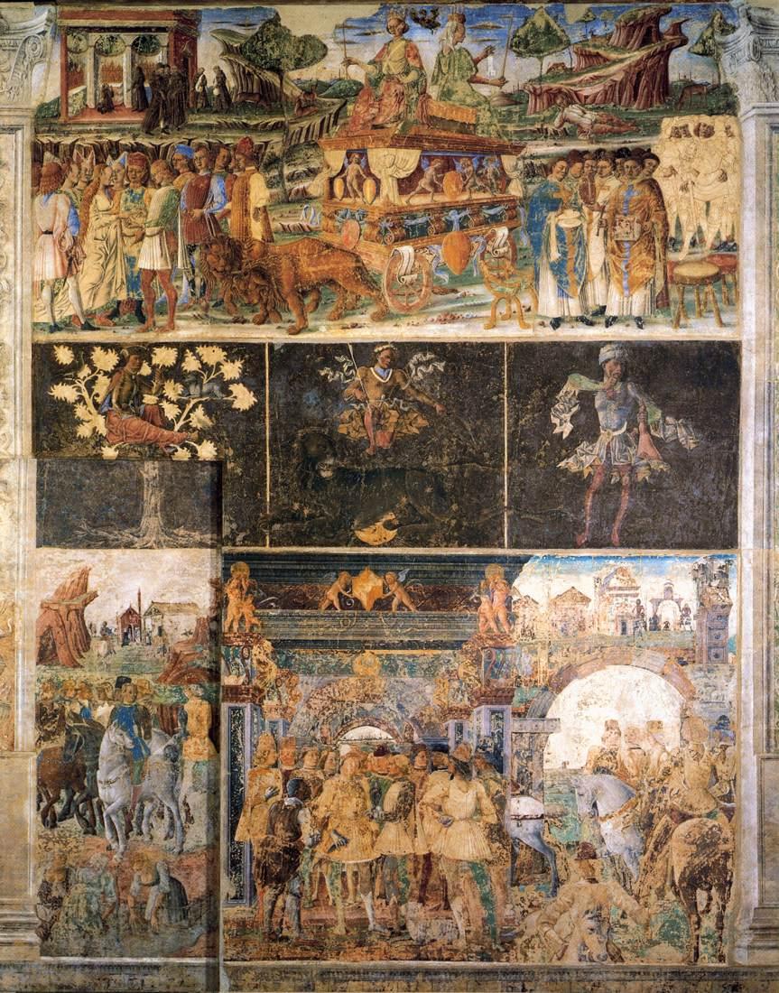 Allégorie de juillet: Triomphe de Jupiter et Cybèle - Cosmè Tura - Alpha Reproduction