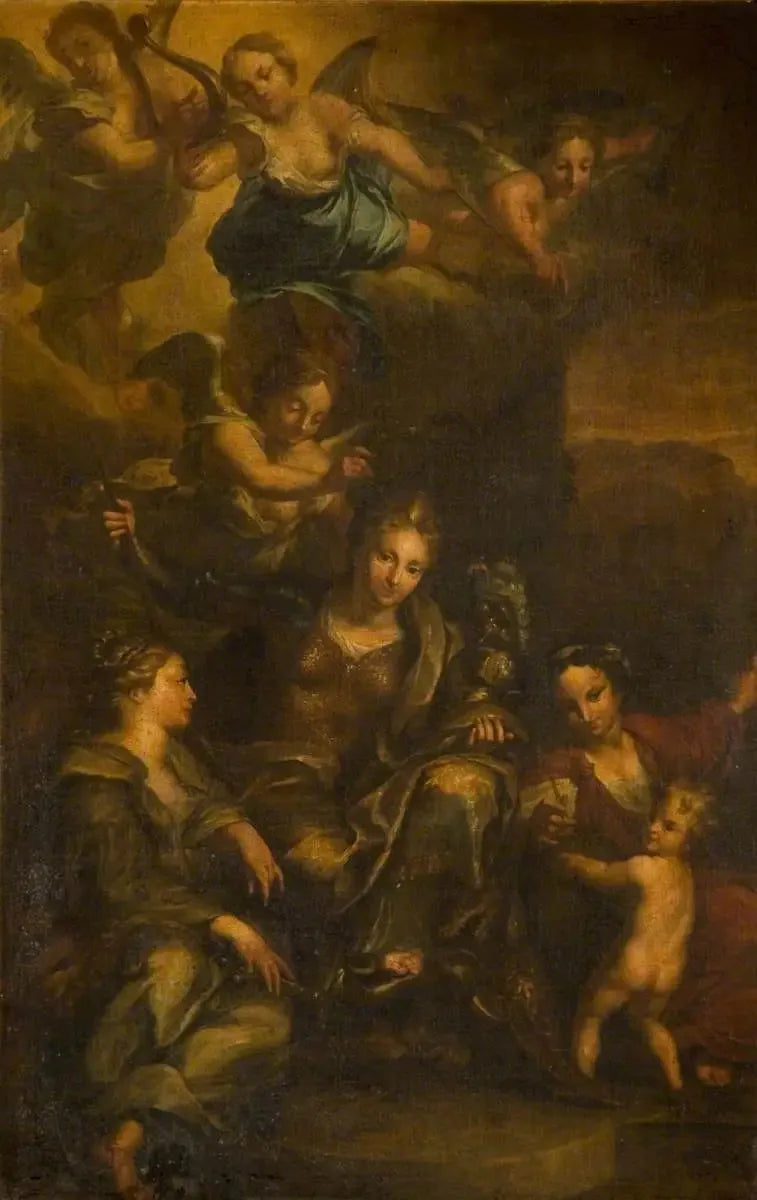 Allégorie de la vertu - Antonio da Correggio image 1 copie de tableau peinte à la main