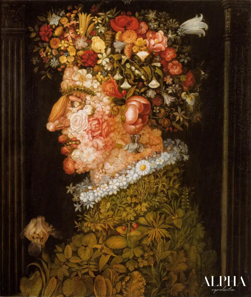 Allégorie de l'été printanier - Arcimboldo - Reproductions de tableaux et peintures haut de gamme